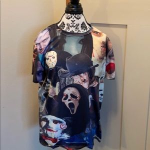 Creepy horror shirt size men’s medium